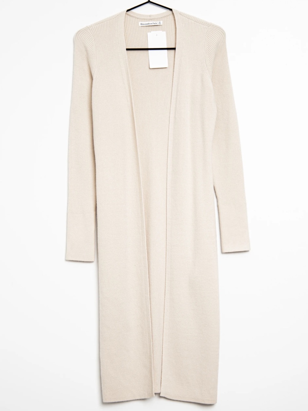 Abercrombie & Fitch Ribbed Open Front Cardigan